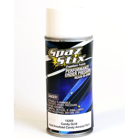 Spaz Stix Candy Gold Aerosol Paint - 3.5 oz SZX15209
